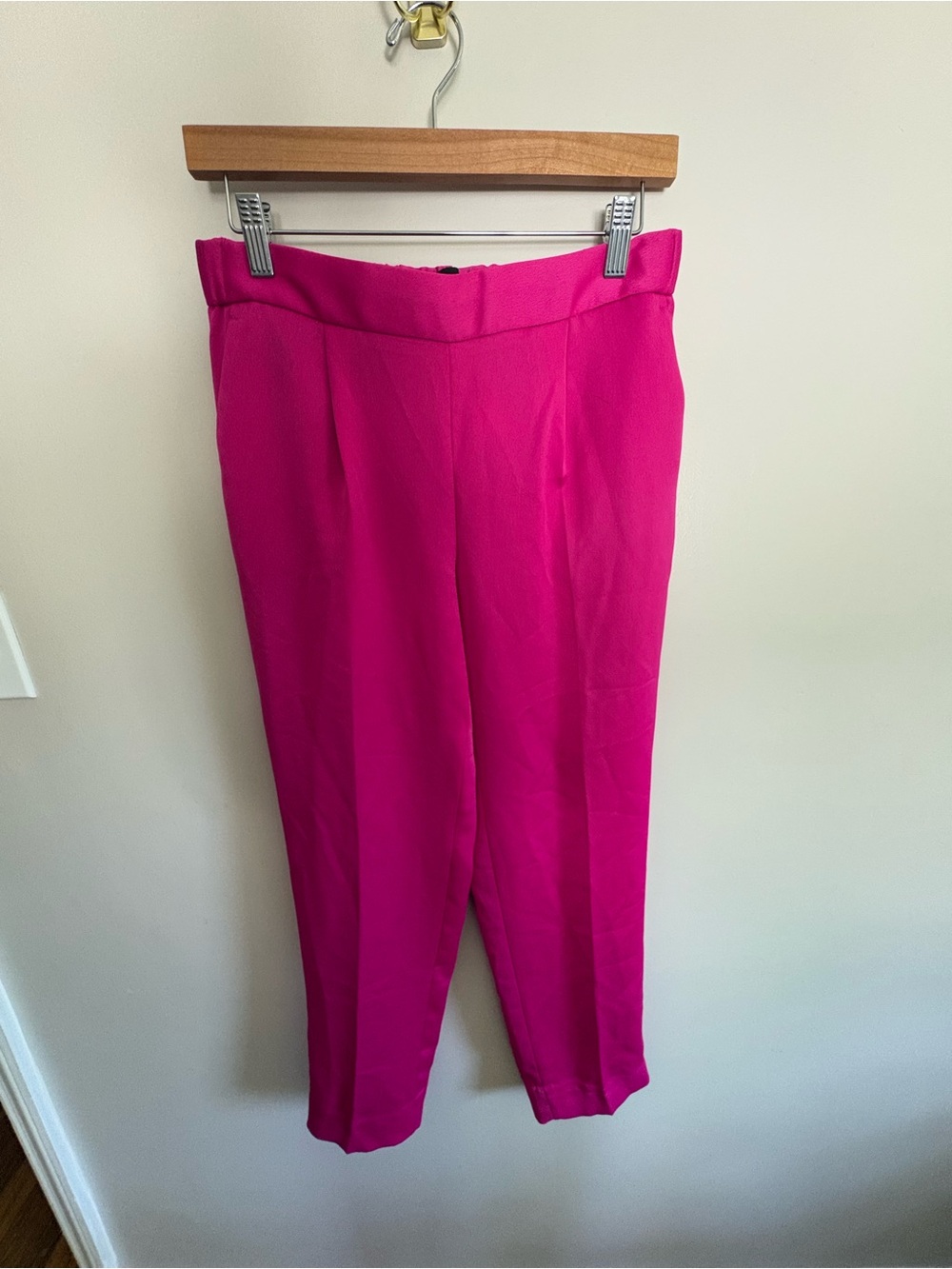 NWT Banana Republic Hot Pink Straight-Leg Pants